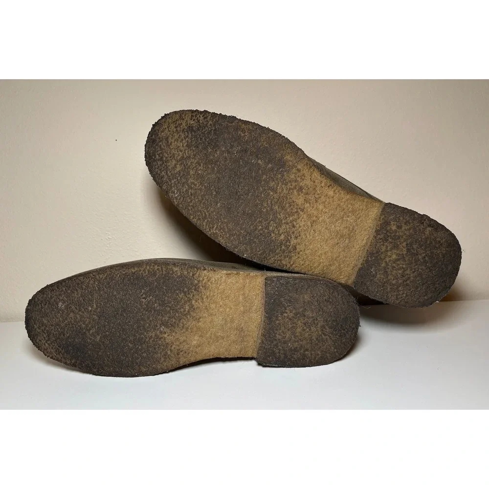Johnston & Murphy Men's Chukka Ankle Boots | Olive Green | Size 10.5